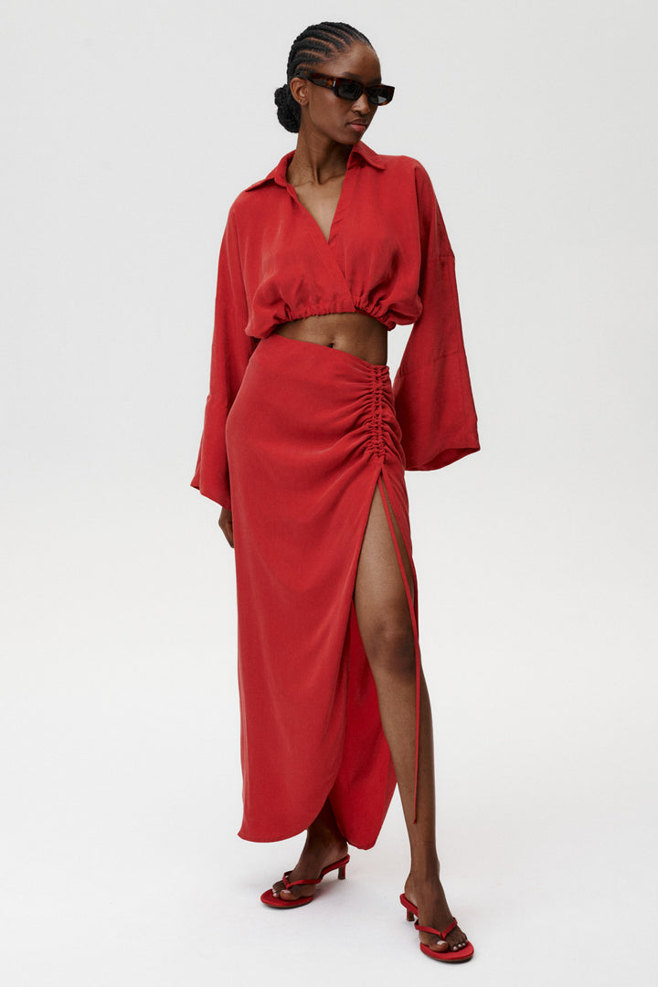Rhea Skirt Red - Undress Code EUR