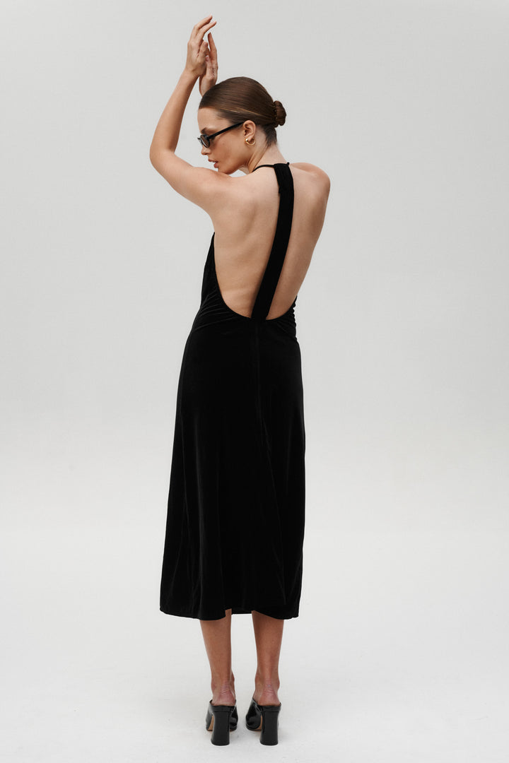 The French Way Dress Black - Undress Code EUR