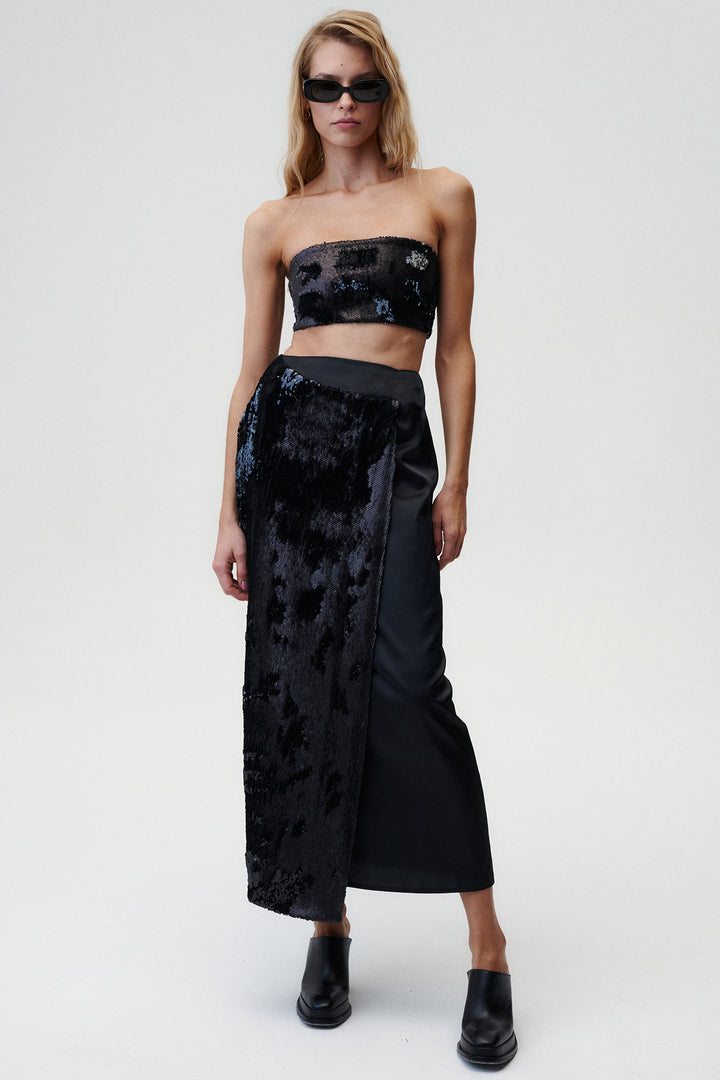 La Sirena Top Black - Undress Code EUR